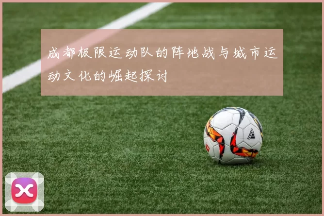 成都极限运动队的阵地战与城市运动文化的崛起探讨